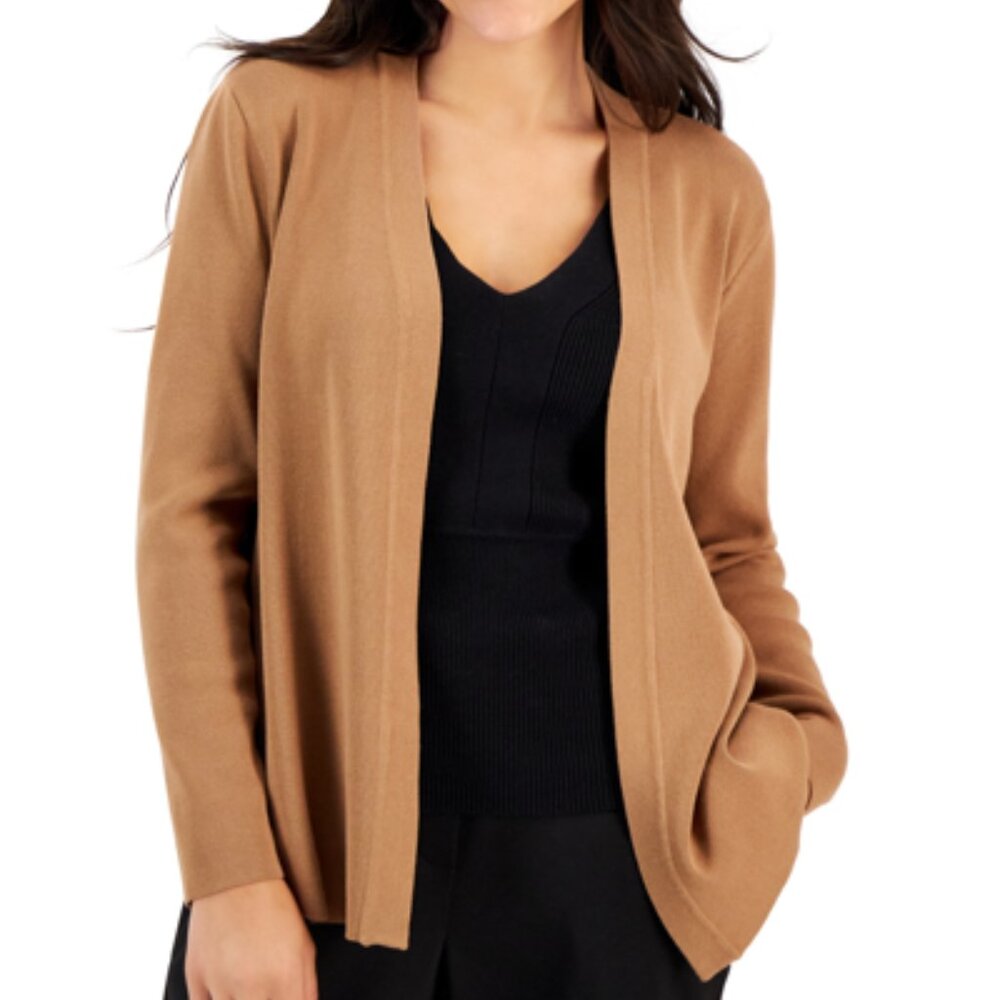 Forever 21 Womens Lightweight Open Cardigan Size Small Tan